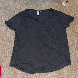 H&M Basic Heather Grey Tee